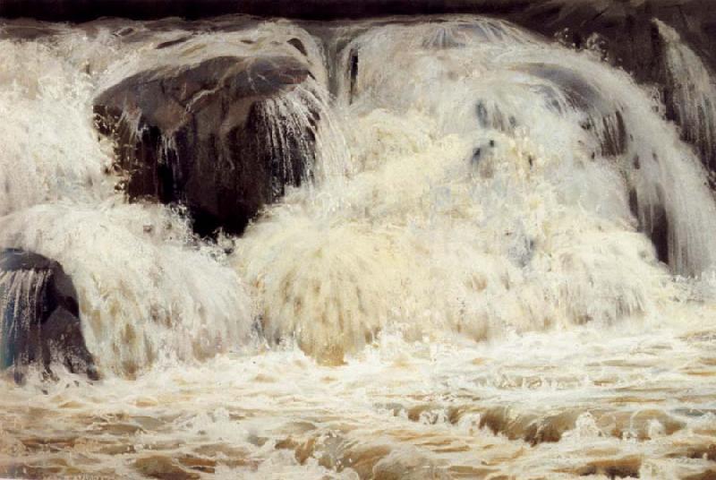 William Stott of Oldham A Freshet